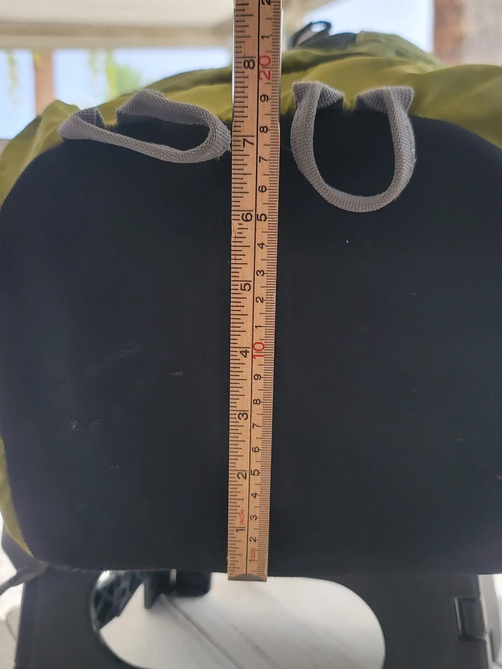 Eddie Bauer Trailhead Olive Green and Black Hiking Backpack